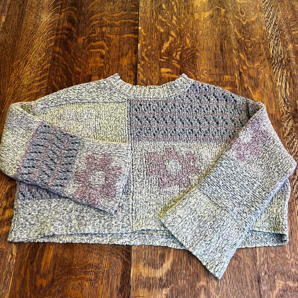 Pastel crop sweater